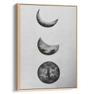 Quadro Fases da Lua em Desenho Minimalista