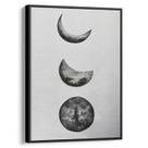 Quadro Fases da Lua em Desenho Minimalista