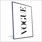 Quadro Fashion Vinil Com Vidro