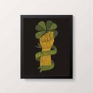 Quadro Figa Salve Sua Força 45x34cm - com vidro Quadro Figa Salve Sua Força 45x34cm - com vidro
