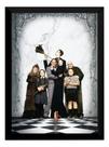 Quadro Filme A Familia Addams Poster Sem Texto Com Moldura
