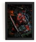 Quadro Filme Deadpool 2 Marvel Hq Arte