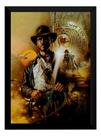 Quadro Filme Indiana Jones Arte Poster Com Moldura Quadro Filme Indiana Jones Arte Poster Com Moldura