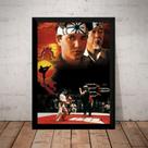 Quadro Filme Karate Kid A Hora Da Verdade Poster Moldurado