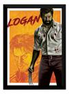 Quadro Filme Logan Wolverine Poster Artistico Com Moldura