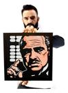 Quadro Filme O Poderoso Chefão Pop Arte Decoração