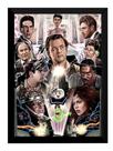 Quadro Filme Os Caça-fantasmas Arte Poster Moldurado