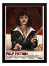 Quadro Filme Pulp Fiction Arte Cult 42x29cm