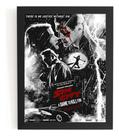 Quadro Filme Sin City Frank Miller Poster Artistico Moldura