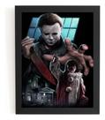 Quadro Filme Terror Halloween Arte