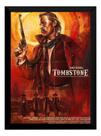 Quadro Filme Tombstone A Justiça Esta Chegando Arte 42x29cm