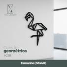 Quadro Flamingo Geométrico G18