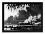 Quadro Foto Ataque A Pearl Harbor Guerra História