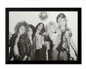 Quadro Foto Banda Guns N' Roses Poster Moldurado