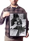 Quadro Foto Charlie Chaplin Cachorro Quadro Foto Charlie Chaplin Cachorro