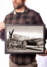Quadro Foto Fab Senta A Púa! Força Aérea Historia Guerra