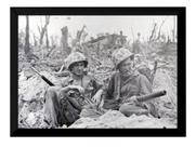 Quadro Foto Soldados Segunda Guerra Mundial História