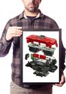 Quadro Foto Video Game Virtual Boy Poster Moldurado