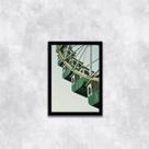 Quadro Fotografia Roda Gigante 24x18cm - com vidro