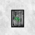 Quadro Fotografia Vaso com Plantas 24x18cm - com vidro Quadro Fotografia Vaso com Plantas 24x18cm - com vidro