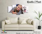 Quadro Fotográfico Canvas 5 peças