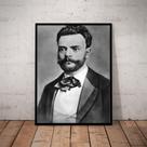 Quadro Fotografico Grandes Compositores Antonin Dvorak 42x29