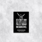 Quadro Frase Chorão 45x34cm - com vidro Quadro Frase Chorão 45x34cm - com vidro