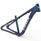 Quadro Freeride Tipo Naja 13,5" Vega Raptor Alumínio 6061 Gancheira Removível Pintura Camaleão -