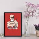 Quadro Freud Tell Me About Your Mother 45x34cm