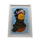 Quadro Frida Inverno Cachecol Verde M - Cristovão