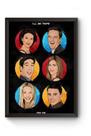 Quadro Friends Poster Moldurado