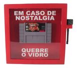 Quadro Game Donkey Kong Decorativo Geek Parede Jogo Vermelho