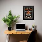 Quadro Gamer - Keep Out Gamer Zone 45x34cm - com vidro Quadro Gamer - Keep Out Gamer Zone 45x34cm - com vidro