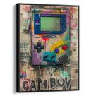 Quadro Gamer - Memórias Coloridas dos Anos 90