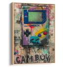 Quadro Gamer - Memórias Coloridas dos Anos 90