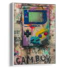 Quadro Gamer - Memórias Coloridas dos Anos 90