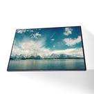 Quadro Geleira Céu Azul Vinil Com Vidro