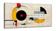 Quadro Geometrico Abstrato em Tecido Canvas 130x60 cm Quadro Geometrico Abstrato em Tecido Canvas 130x60 cm