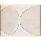 Quadro Geométrico Areia 60X60 Just Home Collection