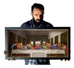 Quadro Gigante A Ultima Ceia De Leonardo Da Vince Restaurado