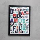 Quadro Gravura para parede Quadro Gravura para parede