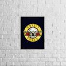 Quadro Guns N' Roses 24x18cm