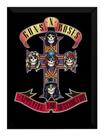 Quadro Guns N' Roses Appetite For Arte Moldura 42x29cm