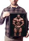 Quadro Hadi Choopan Fisiculturista Mr Olympia 2022 Quadro Hadi Choopan Fisiculturista Mr Olympia 2022