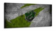Quadro Harry Potter decorativo em Tecido Canvas 130x60