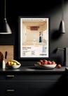 Quadro Harry Styles Harry's House (Light) Com Vidro Tamanho:21cm x 30cm (A4)