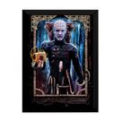 Quadro Hellraiser Renascido Inferno Terror Poster Moldurado
