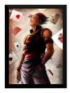 Quadro Hisoka Anime Hunter X Hunter Arte Poster Moldurado