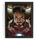 Quadro Homem De Ferro Hq Arte Vingadores Guerra Infinita