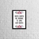 Quadro HoOponopono Te Amo, Sou Grato 33x24cm - com vidro Quadro HoOponopono Te Amo, Sou Grato 33x24cm - com vidro